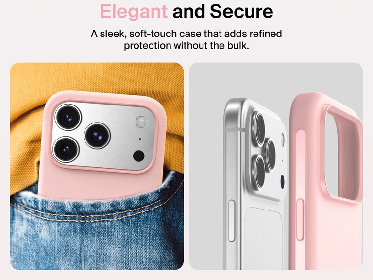 Belkin ScreenForce Protect Series Case for iPhone 17 offering a slim, soft-touch design that provides durable protection without bulk.