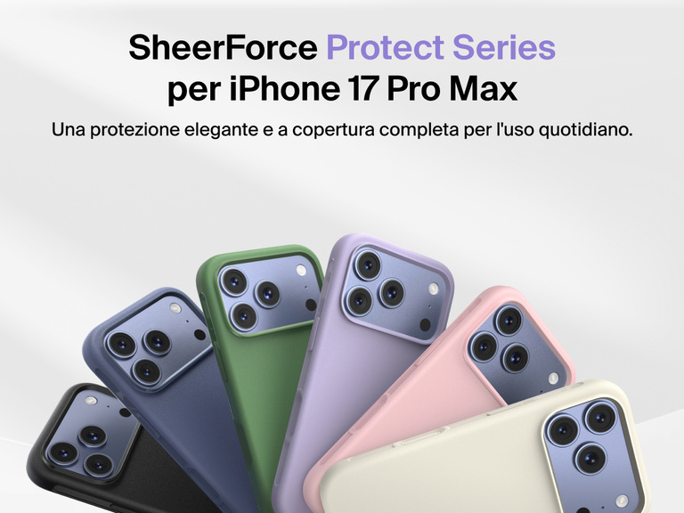 La custodia Belkin SheerForce Protect Series per iPhone 17 offre una copertura durevole e compatta e una protezione quotidiana per il tuo dispositivo.