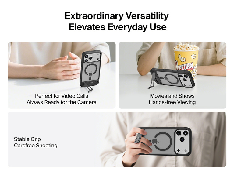 Belkin ScreenForce Protect Series Case for iPhone 17 with MagSafe and Qi2 compatibility for strong magnetic attachment to chargers and accessories.