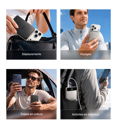 Comparez nos solutions de recharge portables adapt&eacute;es &agrave; tous les modes de vie