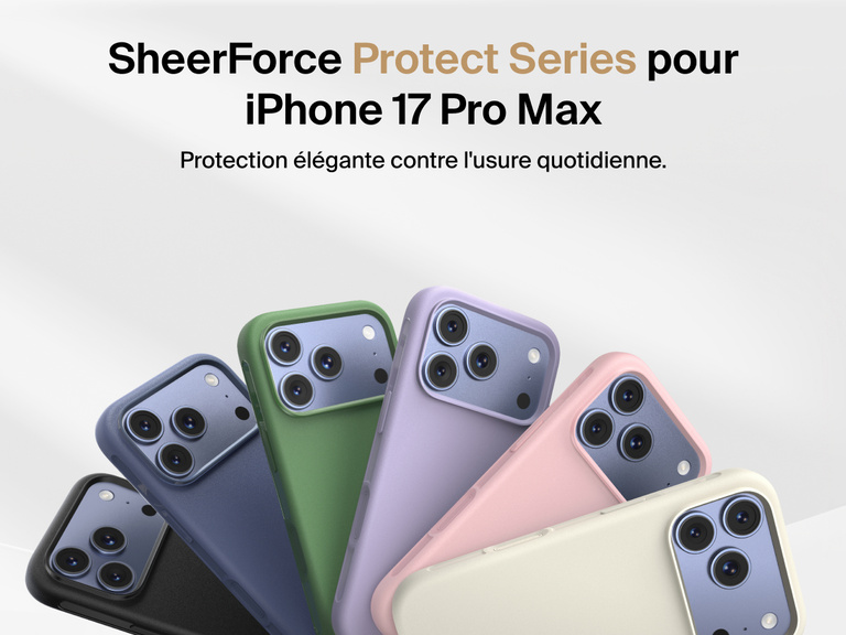 Coque de protection Belkin ScreenForce Protect Series pour iPhone 17 con&ccedil;ue pour &ecirc;tre fine, durable et fiable, tous les jours.