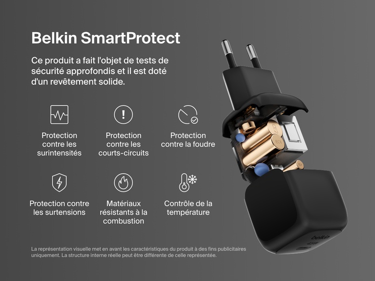 Vue explosée de la pochette de transport Belkin Gaming pour Nintendo Switch 2 et de ses compartiments de rangement pour cartes de jeux, mettant ainsi en avant sa fermeture zippée durable et son filet en maille.