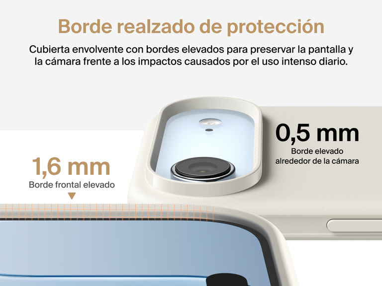 La funda SheerForce Protect Series para iPhone 17 de Belkin incorpora bordes realzados y ofrece resistencia contra ca&iacute;das de nivel militar desde 4 m de altura.