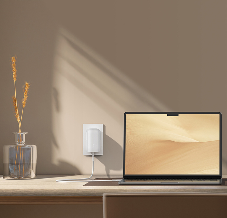 Plug it all in with 3x USB-C  ports, giving 65W of total power for your devices or 67W single port use for your laptop. | Belkin