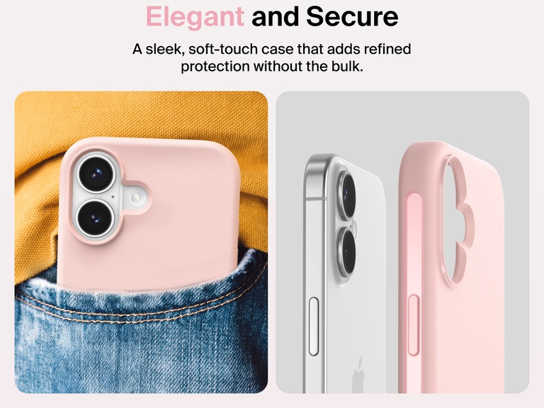 Belkin ScreenForce Protect Series Case for iPhone 17 offering a slim, soft-touch design that provides durable protection without bulk.