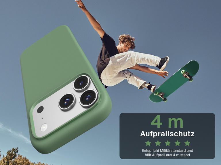 Belkin H&uuml;lle der SheerForce Protect Serie f&uuml;r das iPhone 17, die schlanken aber strapazierf&auml;higen und zuverl&auml;ssigen Schutz f&uuml;r den Alltag bietet.