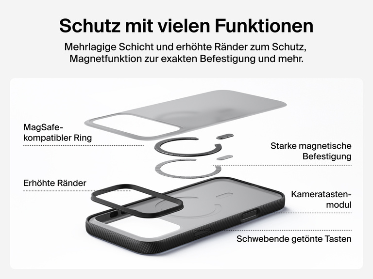 Belkin SheerForce Grip Series Case for iPhone 17 supports MagSafe and Qi2 wireless charging with strong magnetic alignment.