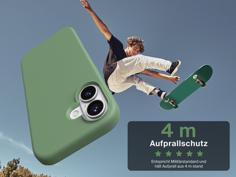 Belkin H&uuml;lle der SheerForce Protect Serie f&uuml;r das iPhone 17, die schlanken aber strapazierf&auml;higen und zuverl&auml;ssigen Schutz f&uuml;r den Alltag bietet.