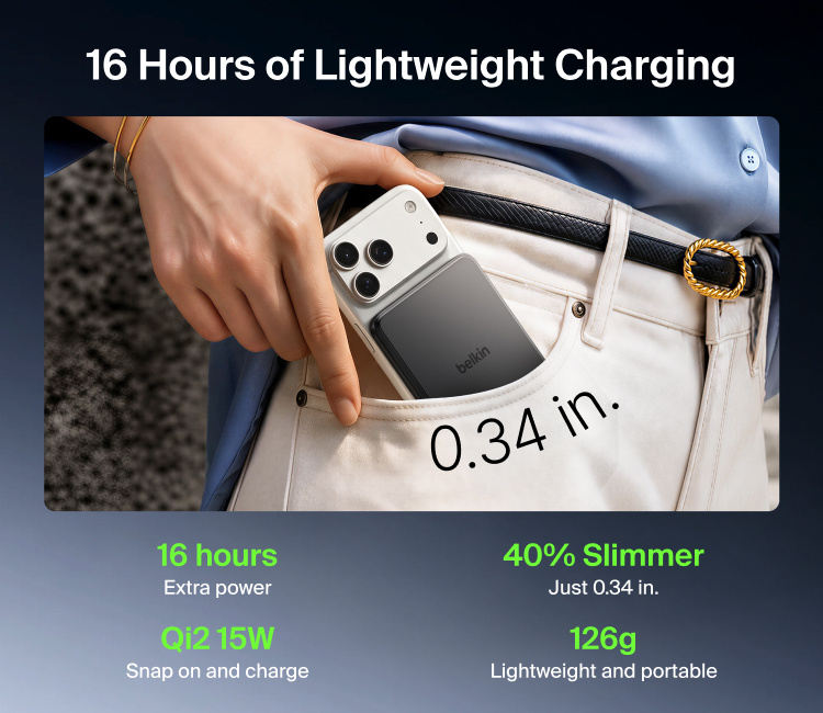 Stay powered on the go with travel-ready charging accessories
