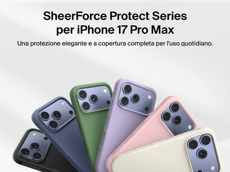 La custodia Belkin SheerForce Protect Series per iPhone 17 offre una copertura durevole e compatta e una protezione quotidiana per il tuo dispositivo.