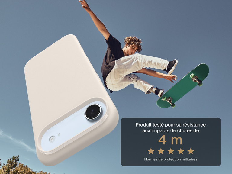 Coque de protection Belkin ScreenForce Protect Series pour iPhone 17 con&ccedil;ue pour &ecirc;tre fine, durable et fiable, tous les jours.