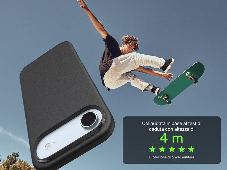 La custodia Belkin SheerForce Protect Series per iPhone &egrave; progettata per offrire una copertura durevole e compatta e una protezione affidabile per l'uso quotidiano.