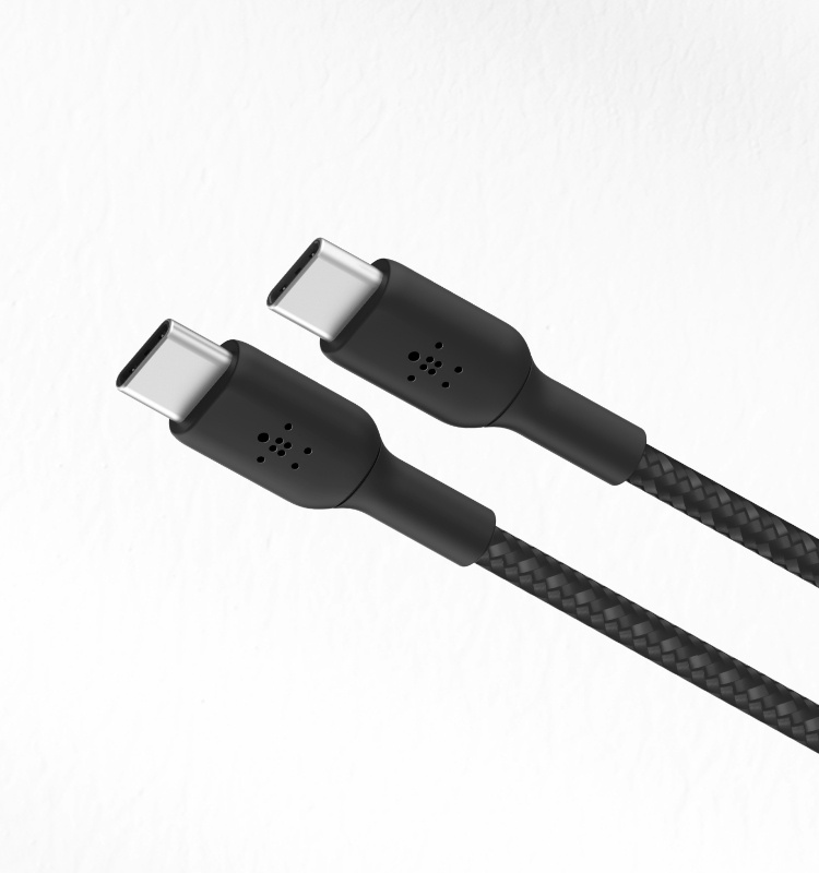 BoostCharge braided USB C-C cable BoostCharge braided USB C-C cable