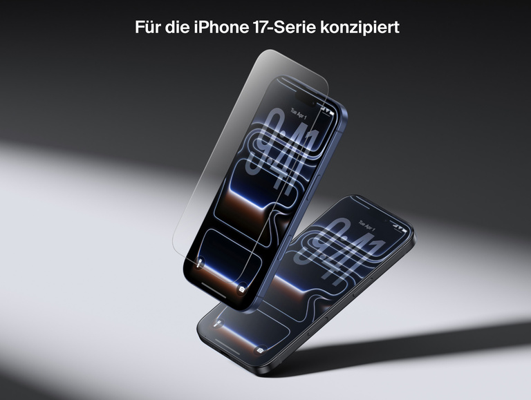 Belkin ScreenForce UltraGlass 2 Screen Protector designed for the latest iPhone series, offering durable edge-to-edge protection.