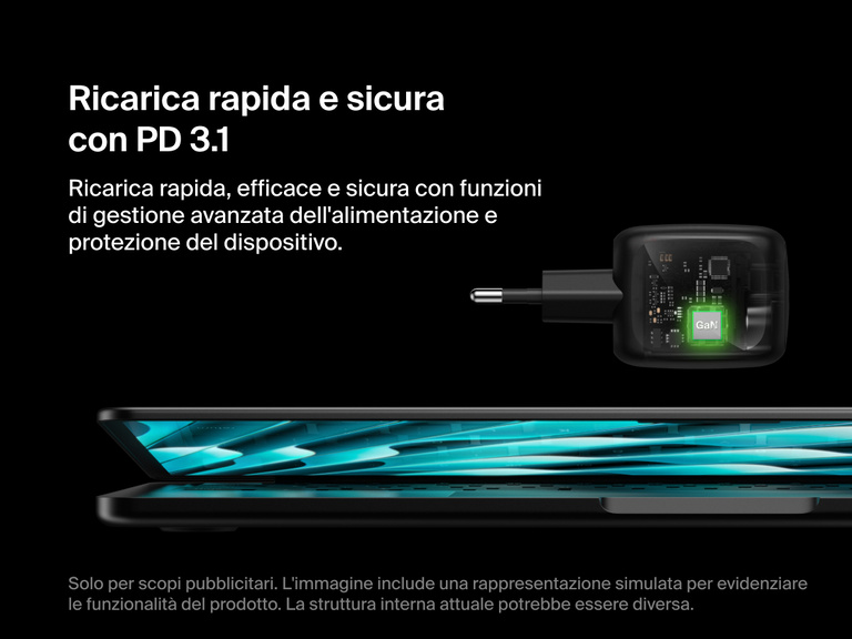 Il doppio caricabatteria da parete GaN USB-C da 50 W BoostCharge Pro Belkin con tecnologia PD 3.1 offre una ricarica rapida, efficace e sicura, con una gestione avanzata dell'alimentazione e protezione dei dispositivi.