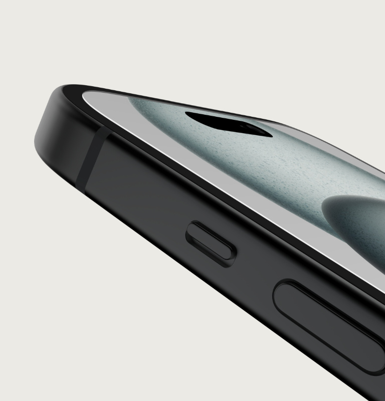 TemperedGlass Treated Screen Protector for iPhone 15