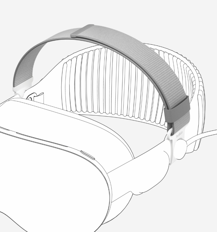 Ein Kopfgurt für die Apple Vision Pro