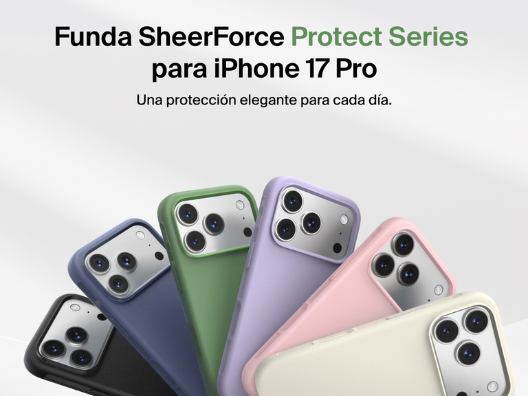 La funda SheerForce Protect Series para iPhone 17 de Belkin ofrece una protecci&oacute;n delgada y resistente para el uso diario m&aacute;s intenso.