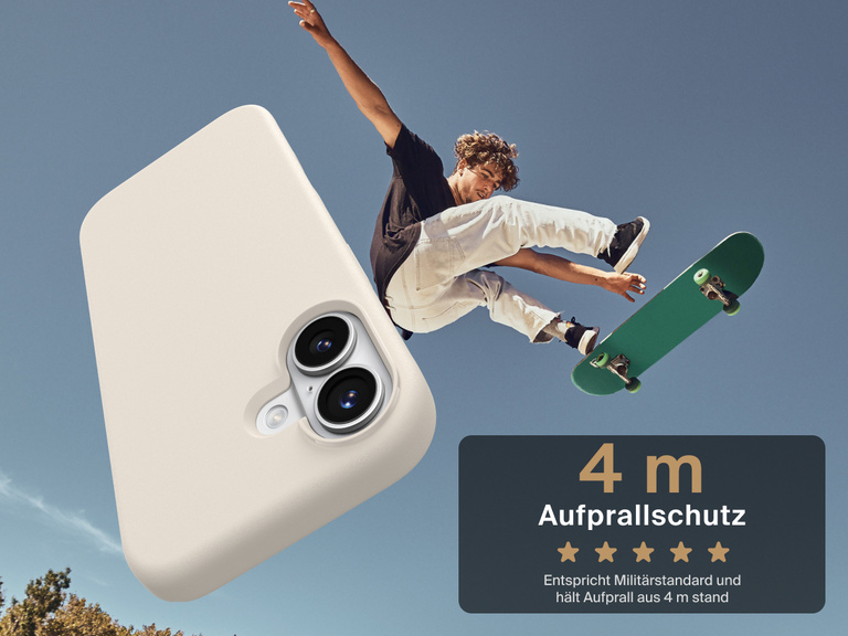 Belkin H&uuml;lle der SheerForce Protect Serie f&uuml;r das iPhone 17, die schlanken aber strapazierf&auml;higen und zuverl&auml;ssigen Schutz f&uuml;r den Alltag bietet.