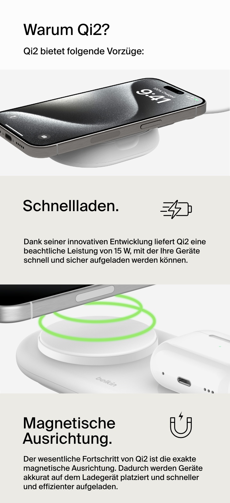 Warum Qi2? Warum Qi2?