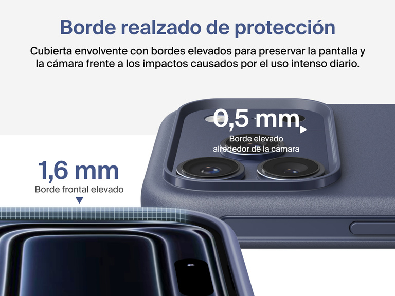 La funda SheerForce Protect Series para iPhone 17 de Belkin incorpora bordes realzados y ofrece resistencia contra ca&iacute;das de nivel militar desde 4 m de altura.