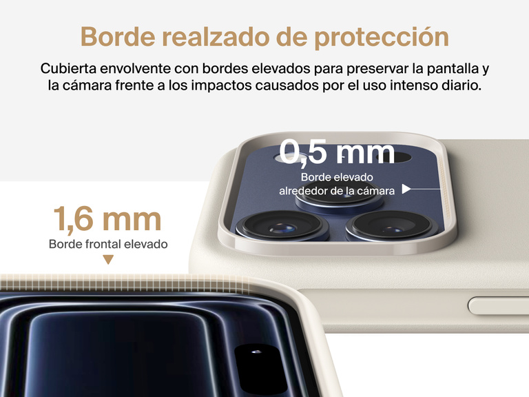La funda SheerForce Protect Series para iPhone 17 de Belkin incorpora bordes realzados y ofrece resistencia contra ca&iacute;das de nivel militar desde 4 m de altura.