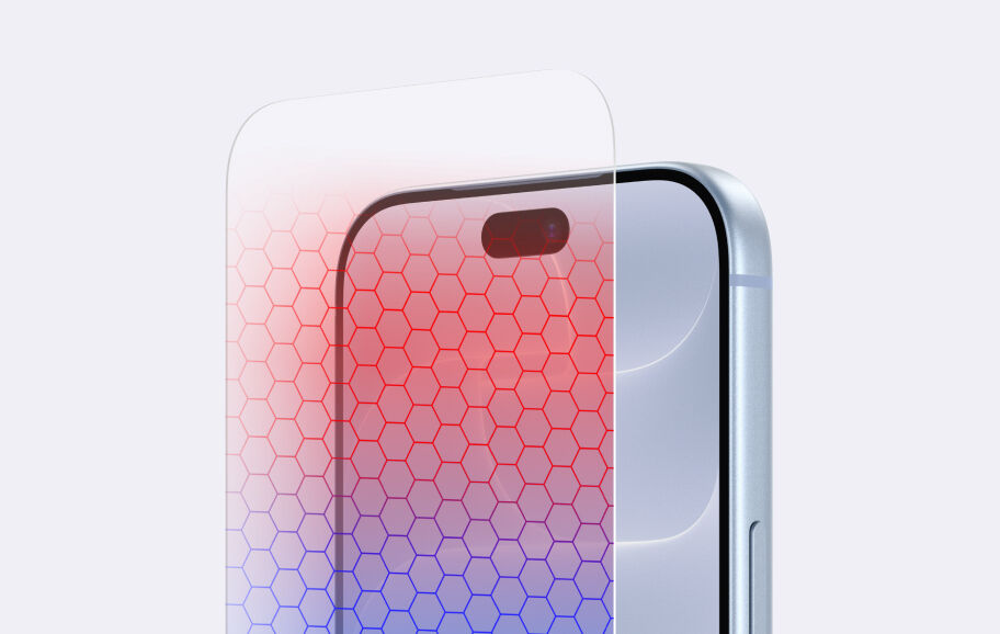 Proteggi schermo antiriflesso per iPhone