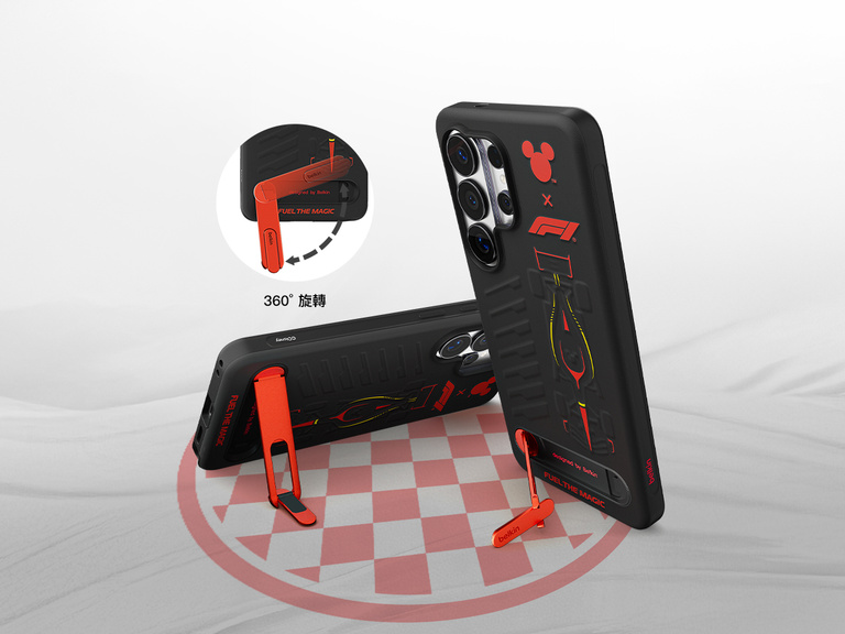 Belkin SheerForce Grip 系列 iPhone 17 手機保護殼，採用纖薄的半透明設計且觸感柔軟，抓握舒適。
