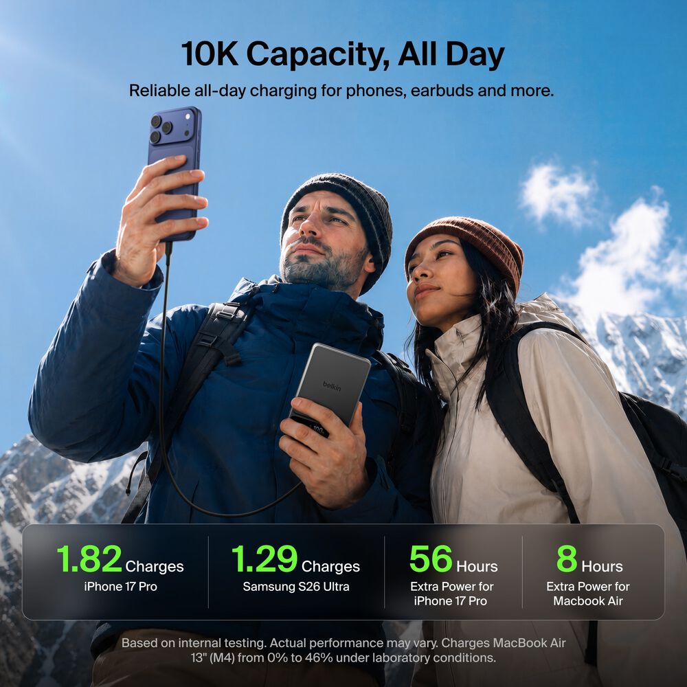 Power Bank 10K with BoostSolid Cell, Black, hi-res