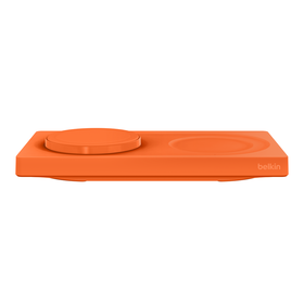 2-in-1 Wireless Charging Pad with Official MagSafe Charging 15W, Orange, hi-res
