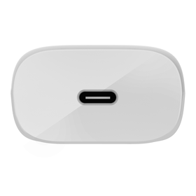 18 瓦USB-C PD 壁式充电器, 白色的, hi-res