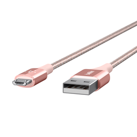 MIXIT↑™  DuraTek™ Micro-USB to USB Cable, Rose Gold, hi-res