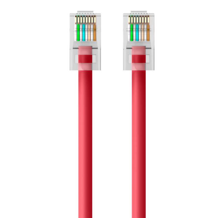 RJ45 CAT-5e Patch Cable Red 04, Red, hi-res