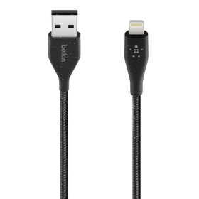 Plus Lightning 至 USB-A 線纜（附固定帶）, Black, hi-res