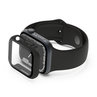TemperedCurve 2-in-1 Treated Screen Protector + Bumper for Apple Watch Series 7