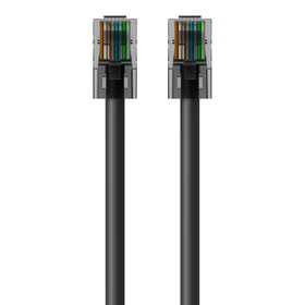 CAT6 Ethernet Patch Cable, RJ45, M/M, Black, hi-res