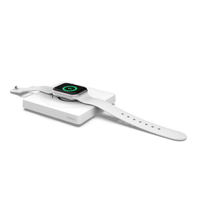 Caricabatteria rapido portatile per Apple Watch, Bianco, hi-res