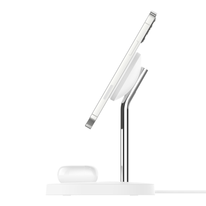 2-in-1 Wireless MagSafe Charger for iPhone 16/15/14/13/12 | Wireless  Magnetic Charging Stand | Belkin CA