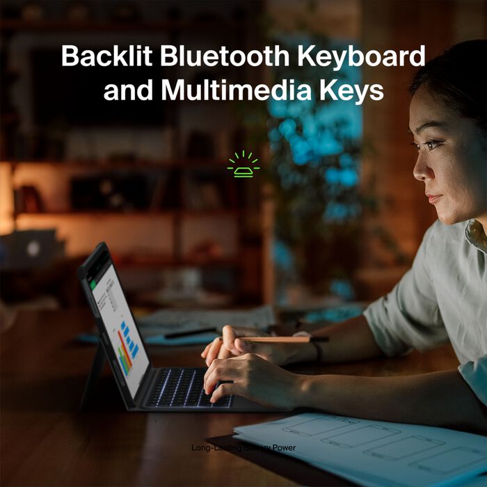 Everyday Keyboard Case with Cradle for iPad Air 10.9