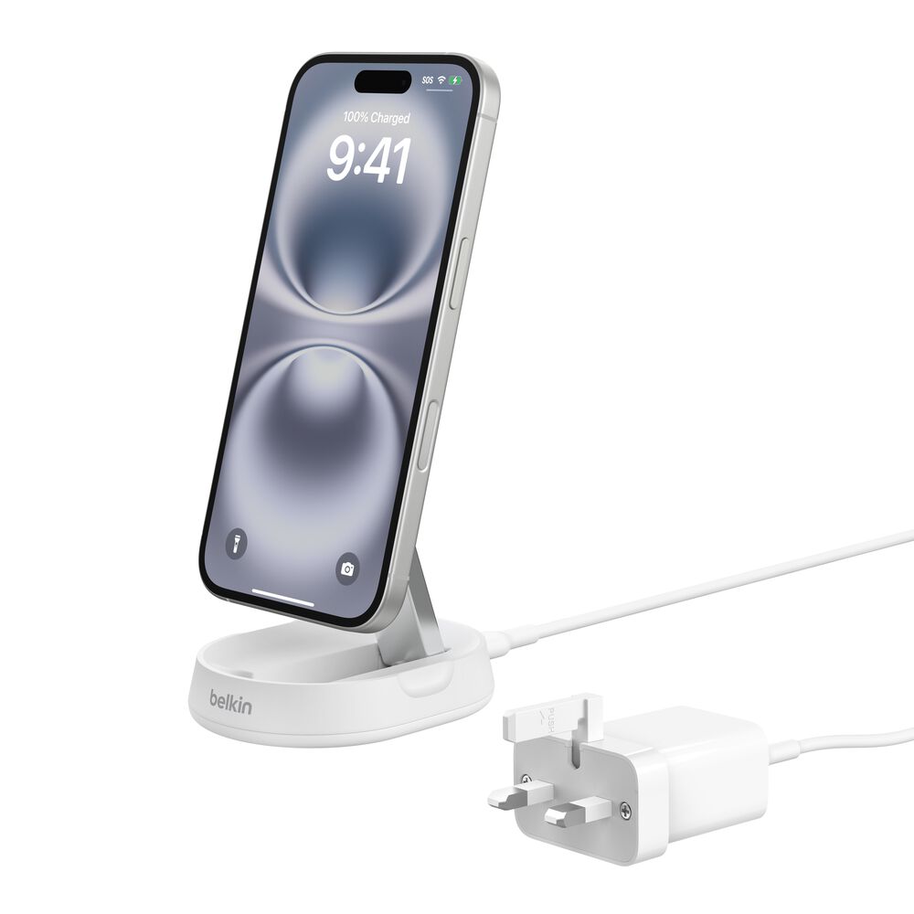 Convertible Magnetic Wireless Charging Stand with Qi2, MagSafe