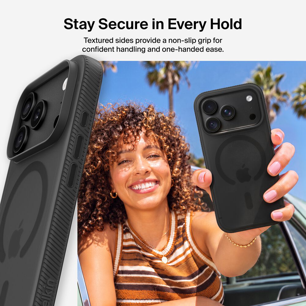 Grip Series Case for iPhone 18 Pro / iPhone 17 Pro, Black, hi-res