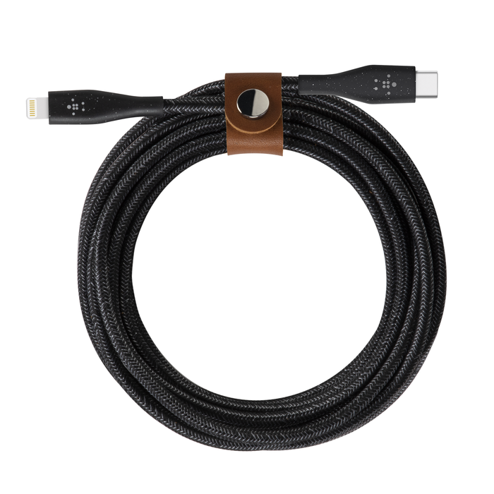 DuraTek™  Plus USB-C™ to ライトニングケーブル, Black, hi-res