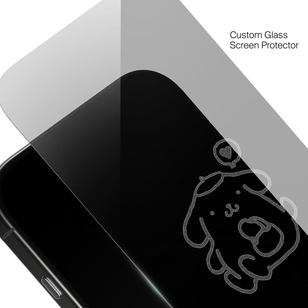 Pompompuri Love Custom Glass Screen Protector, , hi-res