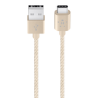 MIXIT↑™ Metallic USB-C to USB-A 충전 케이블, Gold, hi-res