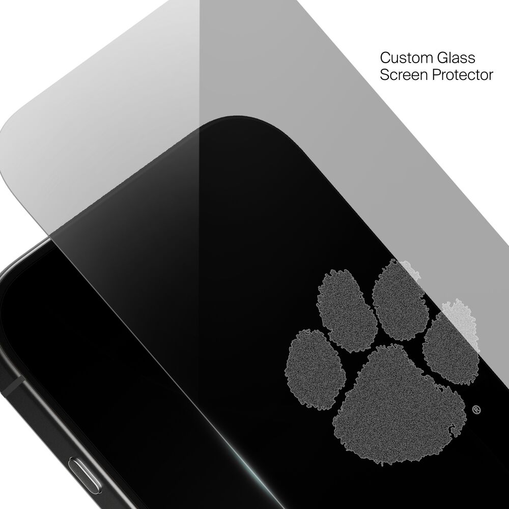 Clemson Tigers Custom Glass Screen Protector, , hi-res