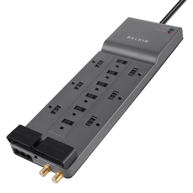 12-Outlet Home/Office Surge Protector with 8-foot cord, , hi-res