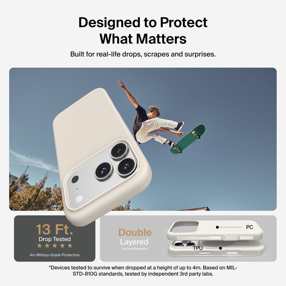 Protect Series Case for iPhone 17 Pro, Sand, hi-res