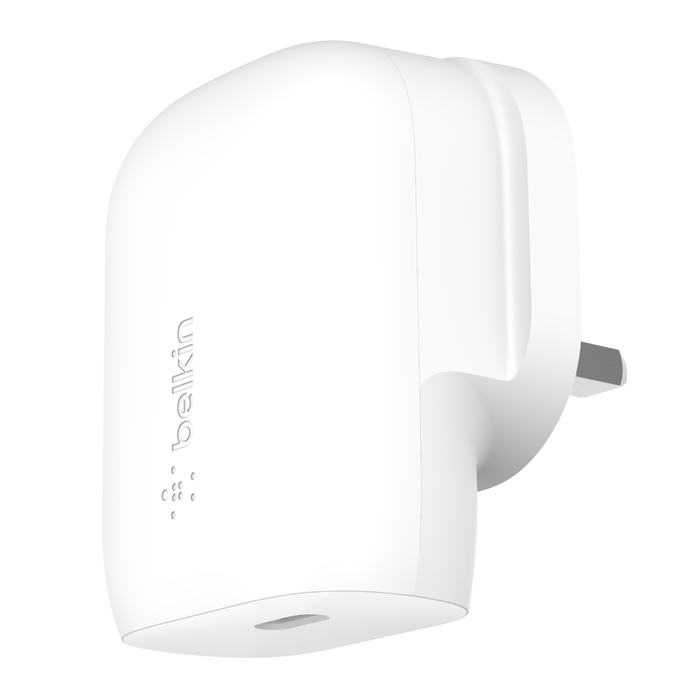 Cargador Belkin USB-C To USB-C 30W White - WCA005DQ1MWH-B6 - CompuMarket