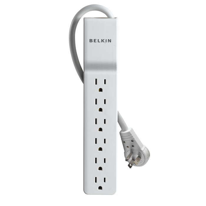 6 Outlet Home/Office Surge Protector, , hi-res