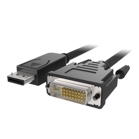 DisplayPort to  DVI-D Dual Link cable, M/M, 1080p, , hi-res